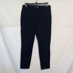 Old Navy Women's Dark Blue High-Rise Pixie Pants